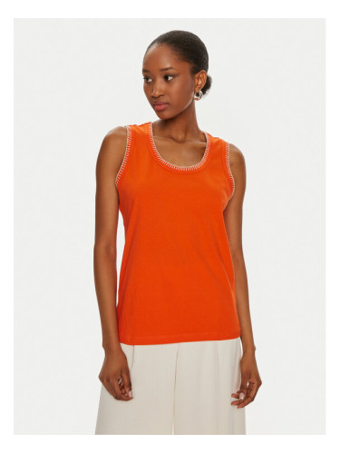 United Colors Of Benetton Блуза 34G7DH00W Оранжев Regular Fit