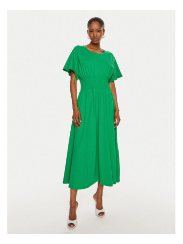 United Colors Of Benetton Лятна рокля 3BL0DV01I Зелен Regular Fit