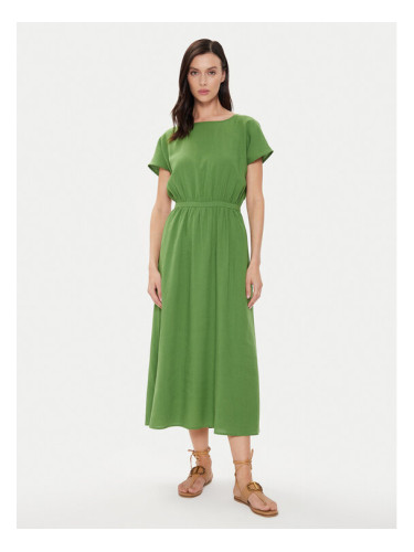 United Colors Of Benetton Лятна рокля 4ENBDV097 Зелен Regular Fit
