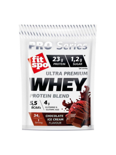 FITSPO Суроватъчен протеин на прах (23g protein) Шоколад 34г