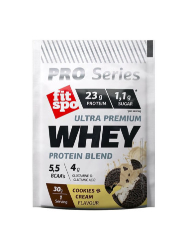 FITSPO Суроватъчен протеин на прах (23g protein) Бисквити 30