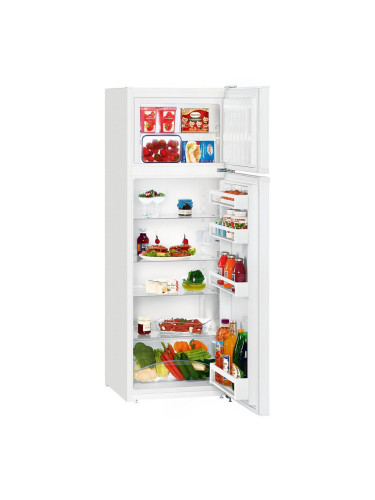 Хладилник с горна камера Liebherr CTP 251-21*** , 270 l, F , SmartFrost , Бял