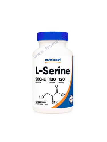НУТРИКОСТ L-СЕРИН капсули 500 мг * 120