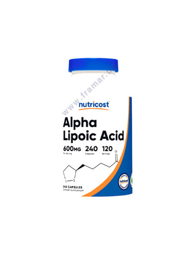 НУТРИКОСТ АЛФА-ЛИПОЕВА КИСЕЛИНА капсули 300 мг * 240