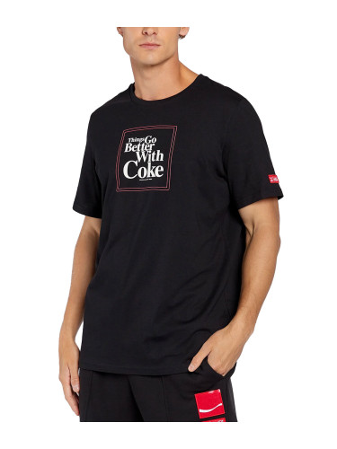 PUMA x Coca Cola Graphic Regular Fit Tee Black