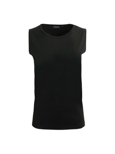 ALPINE PRO KERA Дамска тениска, черно, размер