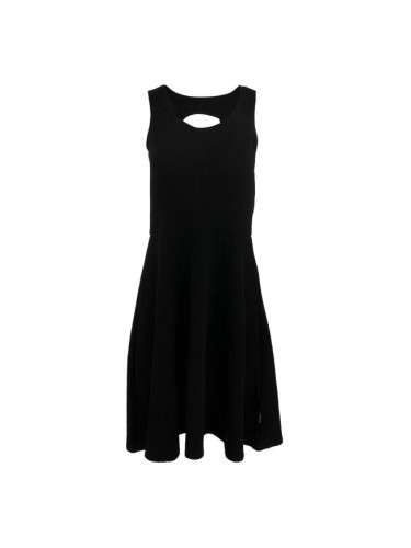 ALPINE PRO ZARFA Дамска рокля, черно, размер