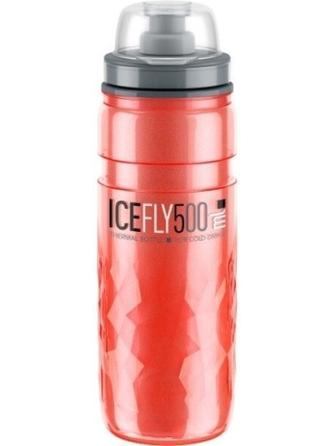 Elite Cycling Ice Fly Red 500 ml Бутилка за велосипед