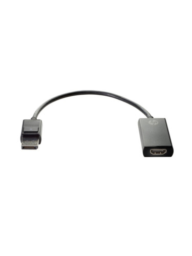 Преходник HP, DisplayPort(м) към HDMI(ж), черен