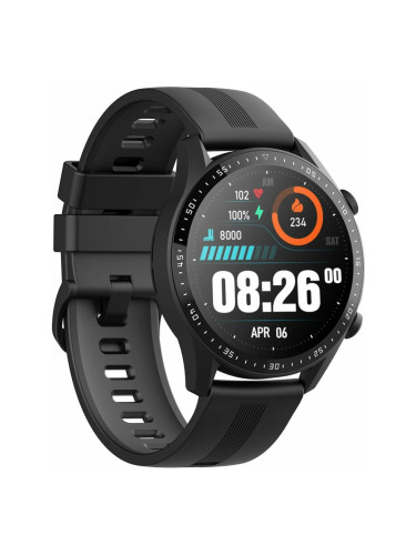 Смарт часовник Blackview X1 Pro, 1.39" (3.53cm) дисплей, до 7 дни време на работа, водоустойчивост до 10m, мониторинг на съня, измерване на пулс, спортни режими, Bluetooth, черен