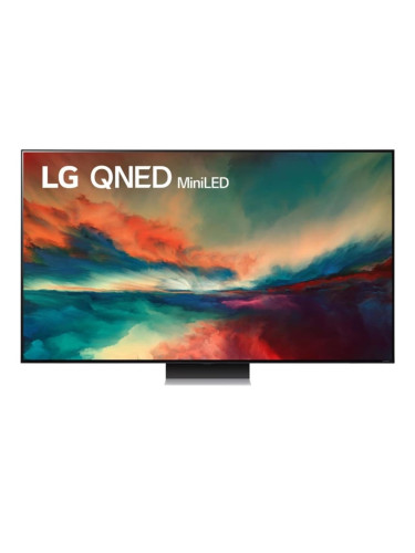 Телевизор LG 75QNED863RE, 75" (190.5cm) 4K/UHD Smart TV, HDR10, 100Hz, Dolby Vision, AI Sound Pro, DVB-T2/C/S2, LAN, Wi-Fi, Bluetooth, 4x HDMI, 2x USB