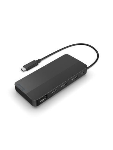 Докинг станция Lenovo USB-C Dual Display Travel Dock (w/ adapter)