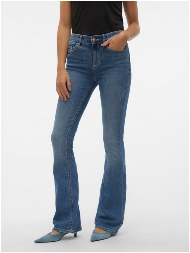 Blue Women's Flared Fit Jeans Vero Moda Flash
