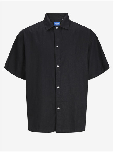 Men's Short Sleeve Linen Shirt Jack & Jones Faro - Men's