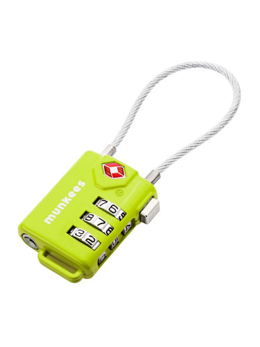 Ключодържател - Munkees - TSA Cable Combination Lock