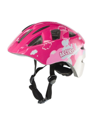 Arcore BONNY Детска велосипедна каска, розово, размер