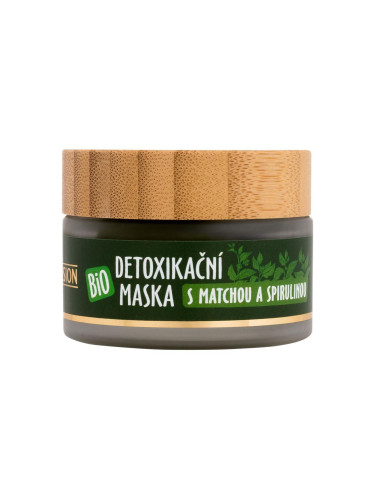 Purity Vision Detox Mask Matcha & Spirulina Маска за лице 40 ml увредена кутия