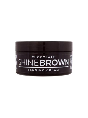 Byrokko Shine Brown Chocolate Tanning Cream Слънцезащитна козметика за тяло за жени 200 ml