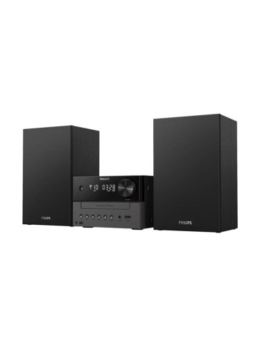 Аудио система Philips TAM3505/12, 2.0, 18W, Bluetooth, CD-R/RW, USB, AUX, черна