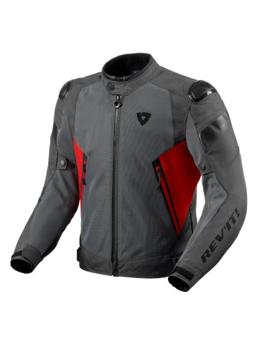 Rev'it! Jacket Control Air H2O Grey/Red L Текстилно яке