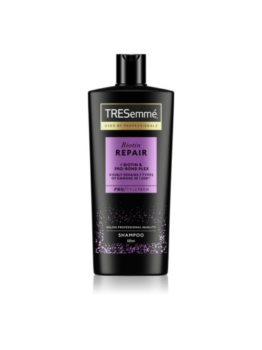 TRESemmé Biotin Repair подсилващ шампоан за увредена коса Pro-Bond Plex 685 мл.