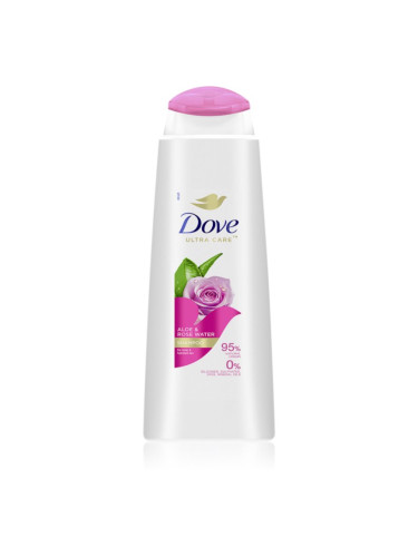 Dove Aloe & Rose Water шампоан за хидратация и блясък 400 мл.