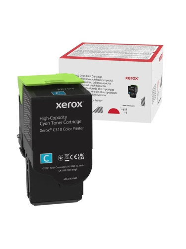 Тонер касета за Xerox C310/C315, Cyan - 006R04369, Заб.: 5500 копия