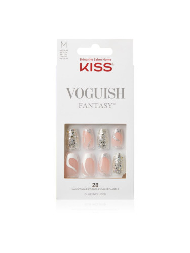 KISS Voguish Fantasy Fashspiration Изкуствени нокти медиум 28 бр.