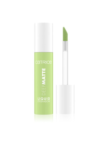 Catrice Deep Matte течни очни сенки цвят 040 Lime Light 4 мл.