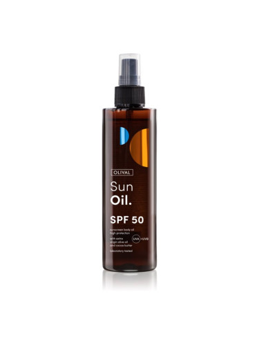 Olival Sun Oilé олио за загар с подхранващ ефект SPF 50 200 мл.