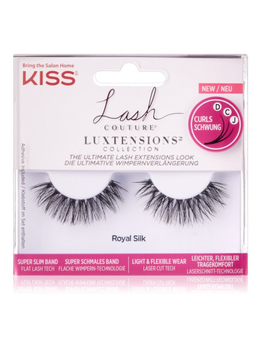KISS Lash Couture LuXtensions изкуствени мигли Royal Silk 2 бр.