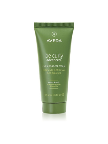 Aveda Be Curly Advanced™ Curl Enhancer Cream стилизиращ крем за дефиниране на къдрици 40 мл.