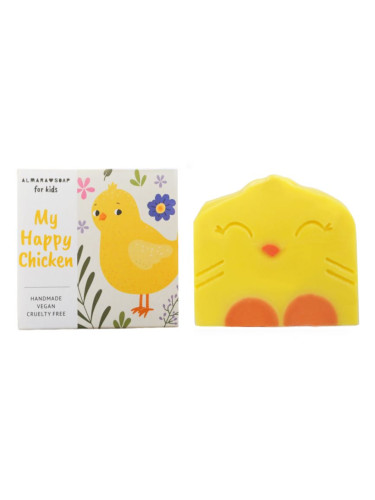 Almara Soap For Kids My Happy Chicken ръчно произведен сапун за деца 100 гр.
