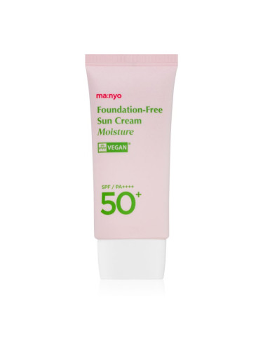 ma:nyo Moisture Foundation-Free Sun Cream тониращ защитен крем SPF 50+ 50 мл.