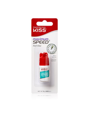KISS Maximum Speed лепило за нокти 3 гр.
