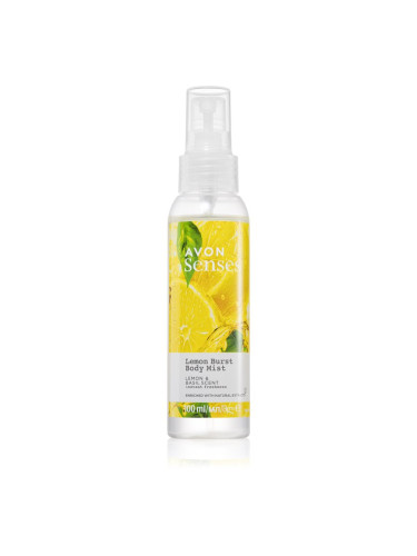 Avon Senses Lemon Burst освежаващ спрей за тяло 100 мл.