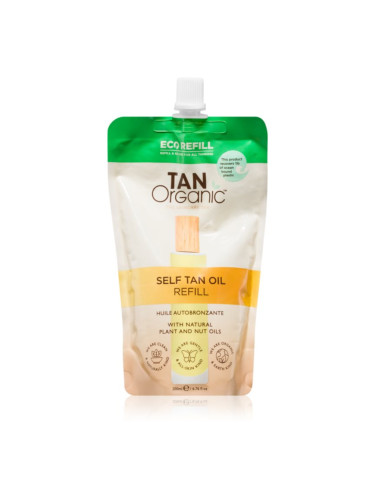 TanOrganic The Skincare Tan автобронзиращо масло пълнител 200 мл.
