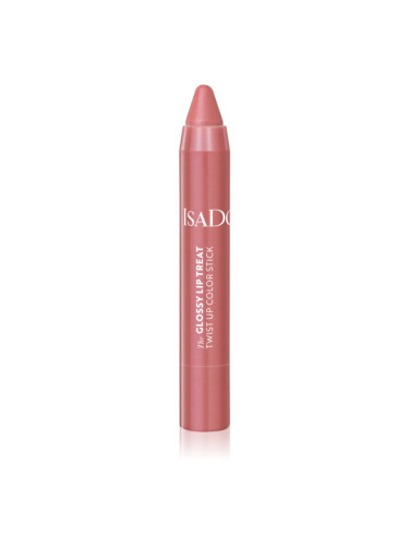 IsaDora Glossy Lip Treat Twist Up Color овлажняващо червило цвят 03 Beige Rose 3,3 гр.