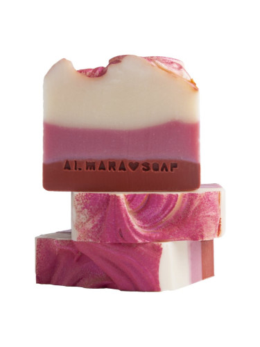 Almara Soap Fancy Juicy Raspberries ръчно произведен сапун 100 гр.