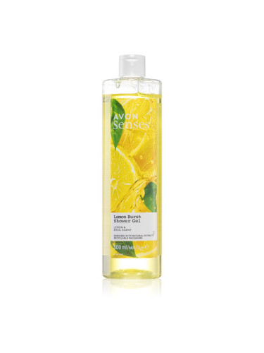 Avon Senses Lemon Burst освежаващ душ гел 500 мл.