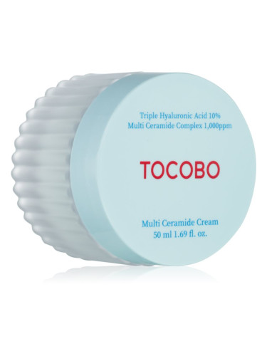 TOCOBO Multi Ceramide Cream интензивен хидратиращ крем за чувствителна и суха кожа 50 мл.