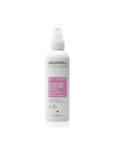 Goldwell StyleSign Everyday Blow-Dry Spray стилизиращ защитен спрей за коса 200 мл.