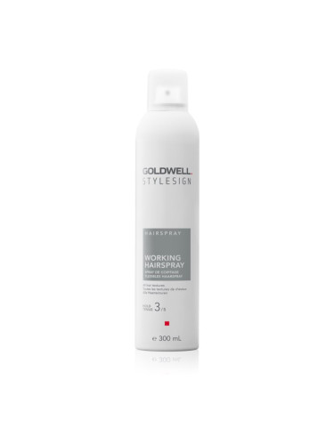 Goldwell StyleSign Working Hairspray лак за коса за фиксиране и оформяне 300 мл.