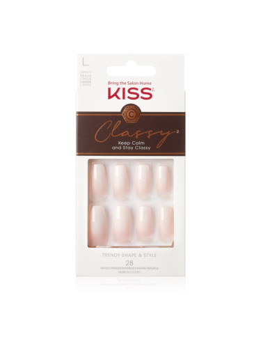 KISS Classy Nails Be-you-tiful Изкуствени нокти Long 28 бр.