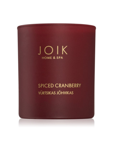 JOIK Organic Home & Spa Spiced Cranberry ароматна свещ 150 гр.
