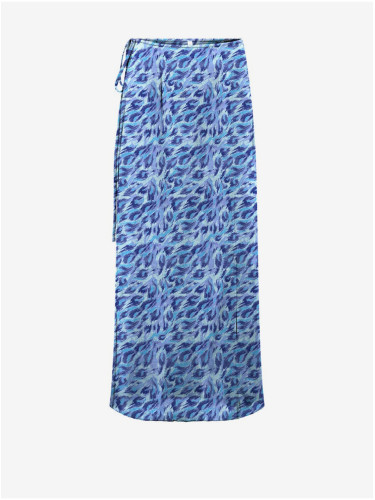 Women's blue patterned maxi skirt ONLY Nova