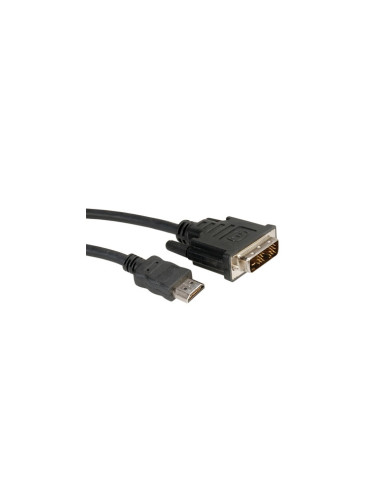 Кабел DVI(м) към HDMI(м), 3m