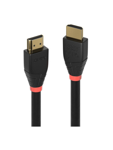 Кабел Lindy LNY-41071, от HDMI(м) към HDMI(м), 10m, черен