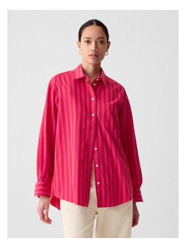 Pink Women's Striped Shirt GAP