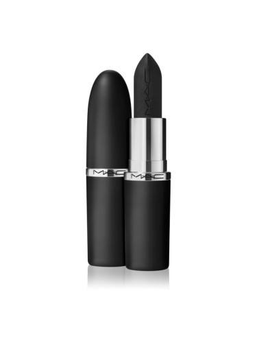 MAC Cosmetics MACximal Silky Matte Lipstick матиращо червило цвят Caviar 3,5 гр.